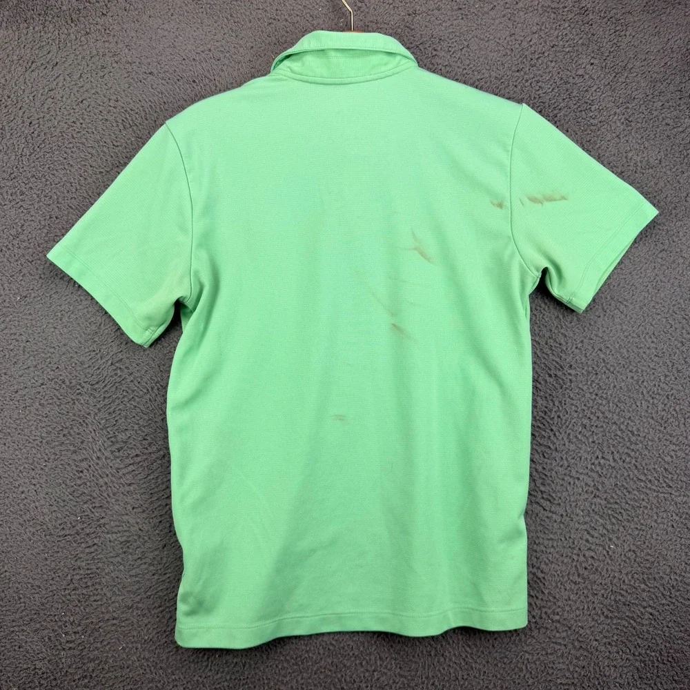 The North Face‎ Mens Medium Green Short Sleeve Performance Polo Shirt NF0A3Y9S